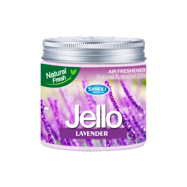 Car Aroma Perfume Aroma Diffuser Sameili Jello Nature Essential oil Gel Fragrance Rotating Perfume Solar Power Car Air Freshener