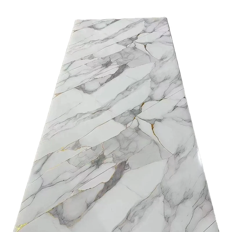 2024 UV Panel Printed 3mm UV Marble PVC Wall Panels Designs for Interior Wall Decoration