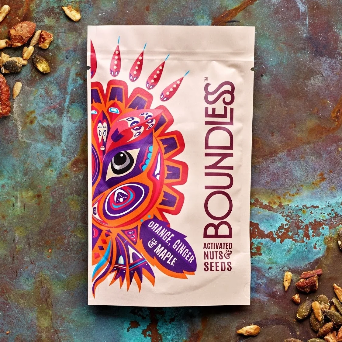 Custom food grade reusable zipper stand up plastic pouch peanut packing nuts snack packaging bag