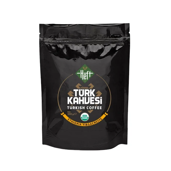 Органический турецкий кофе Heft Эфиопия Yirgacheffe высокое качество индивидуальная упаковка