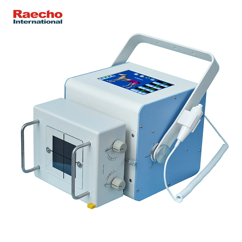 Hot Sale Professional Low Price 5kw Medical Mobile Integrated X-Ray Machine Veterinary Portable X-Ray Machine