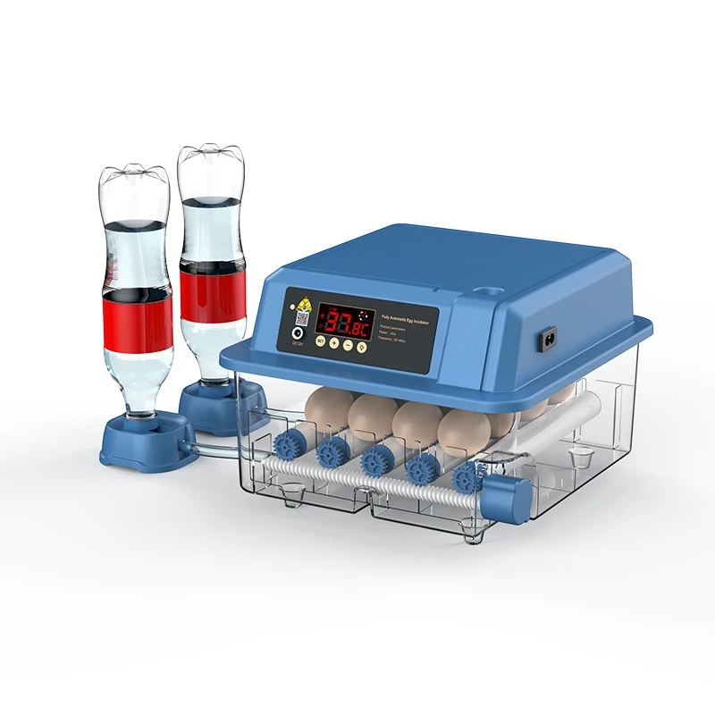 chicken duck goose pigeon quail egg incubator dual power supply DC 12V  AC 110V 220V hatching machine