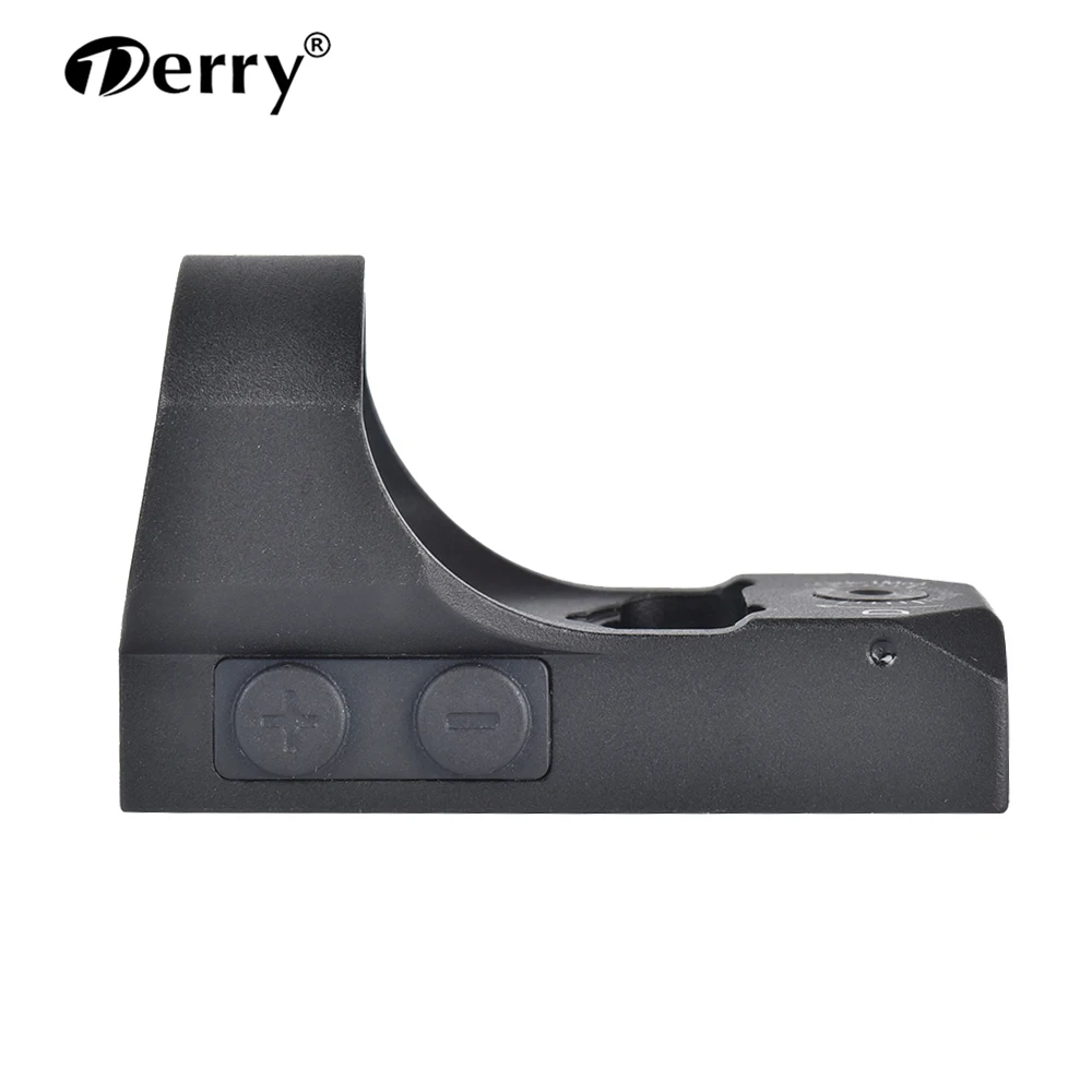 Оптический прицел Derry 1X34X25, прицел с красной точкой 3MOA, прицел для пистолета и винтовки