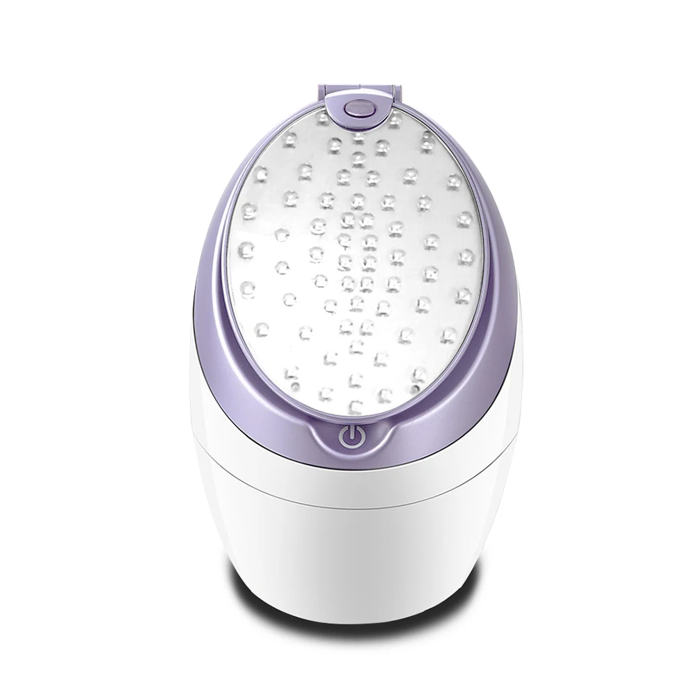 Профессиональный глубокоочищающий увлажняющий ионный нано-отпариватель для лица, паровой испаритель для лица со светодиодной подсветкой