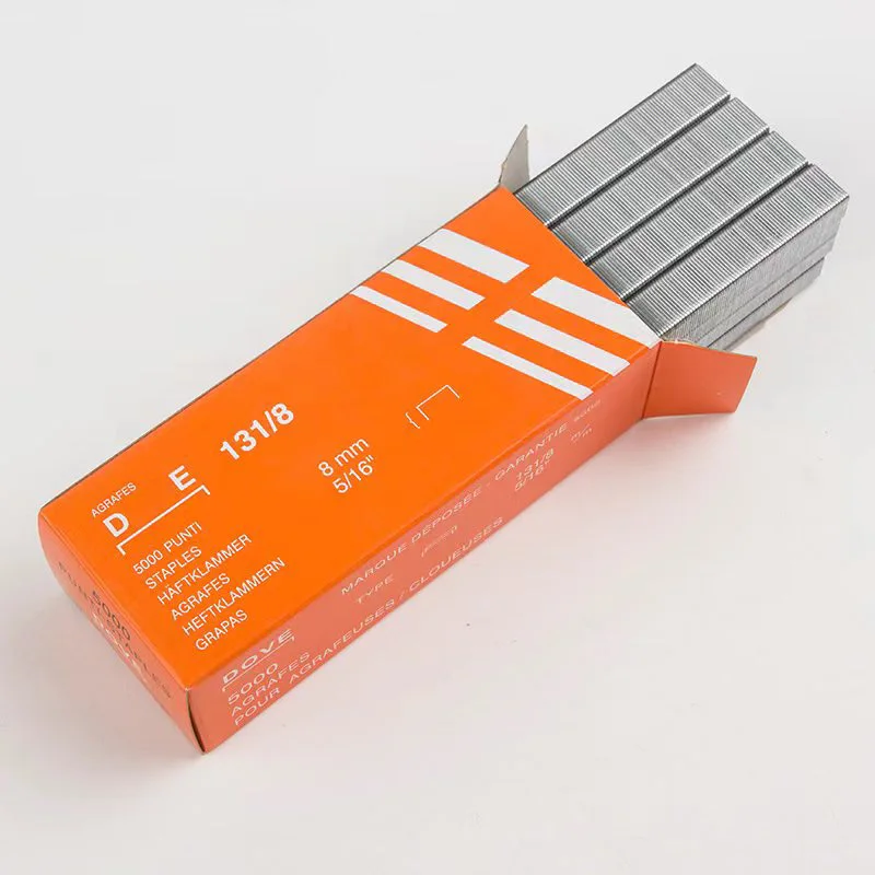 Specialized factory  selling  22Ga galvanized13/6  13/8 upholstery staples