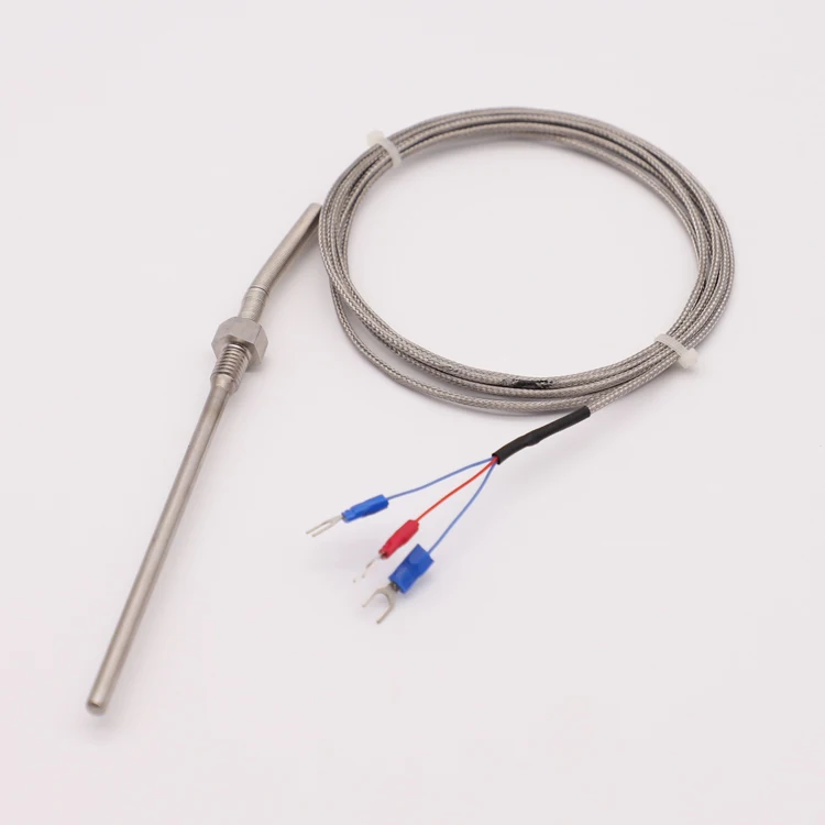 stainless steel rtd pt100 k type Thermocouple Temperature Sensor for Industry Furnace