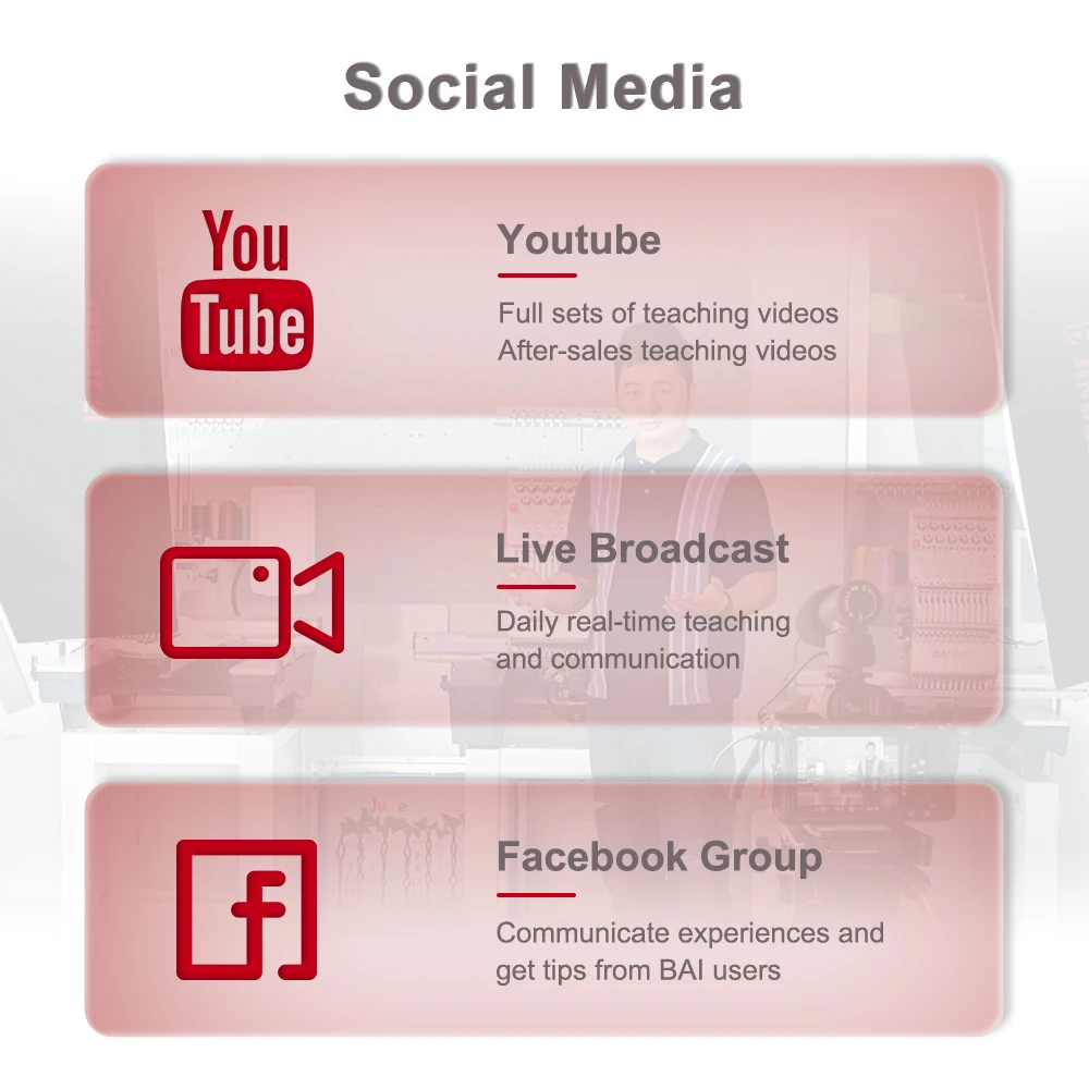 BAI High speed portable 12 needles single head fabric hat embroidery machine factory in china