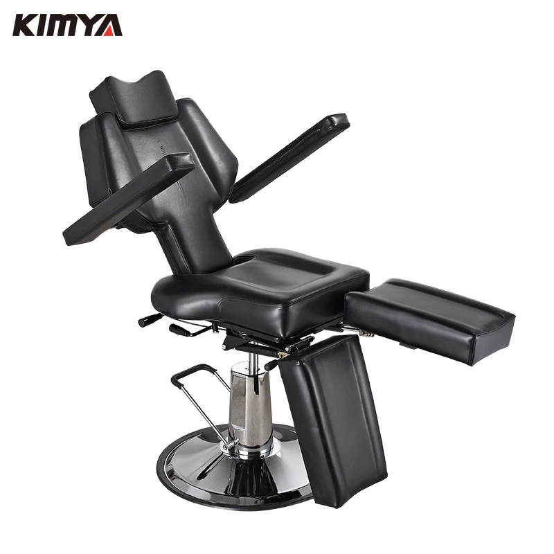 Wholesale Beauty Salon Equipment Tatuagem Tattoo Bed Furniture Comfortable Hydraulic Adjustable  Massage Tattoo Chair