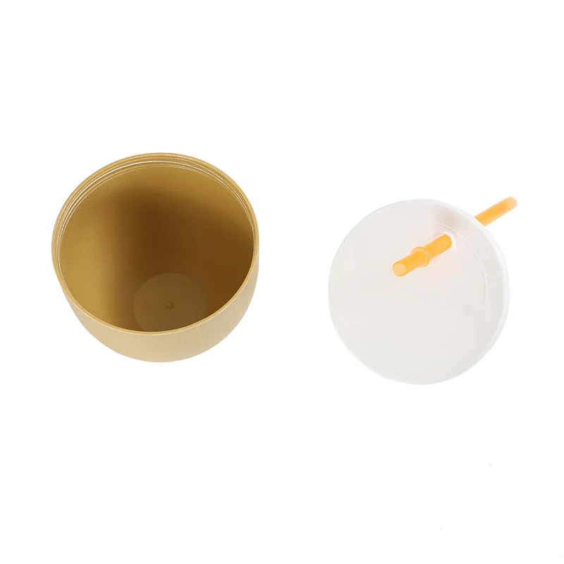 500ML Cocktail Coffee Drink Plastic Shell Coconut Cups