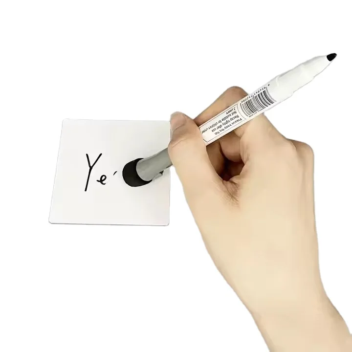 Reusable Small Blank Whiteboard Stickers for Fridge,Desk|Office,School Supplies Dry Erase Sticky Notes