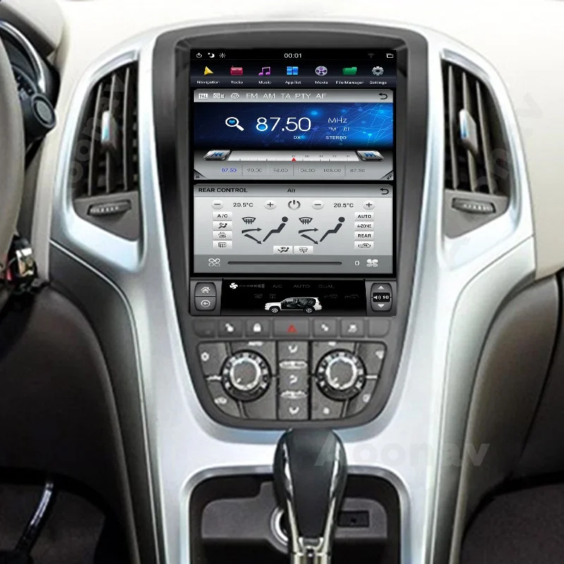 AOONAV Android 8.1 Car DVD Player GPS navigation For OPEL Astra J 2010 GPS Radio Navigation Multimedia System