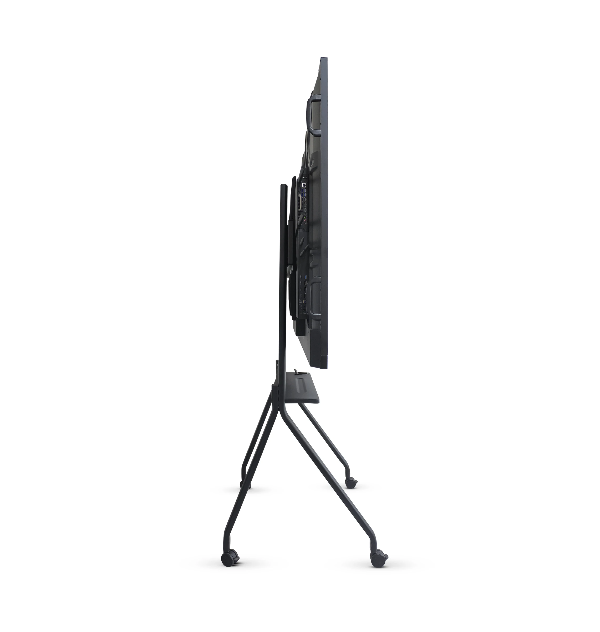 86 Inch Smart Monitor Touch Screen Interactive Board Flat Panel for Office Black LCD 4k Smart Whiteboard 20 Points Touch