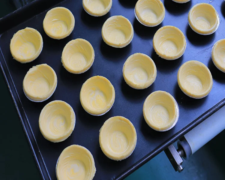 Fruits Tartlet Pie Forming Presses Making Egg Tart Forming Machine
