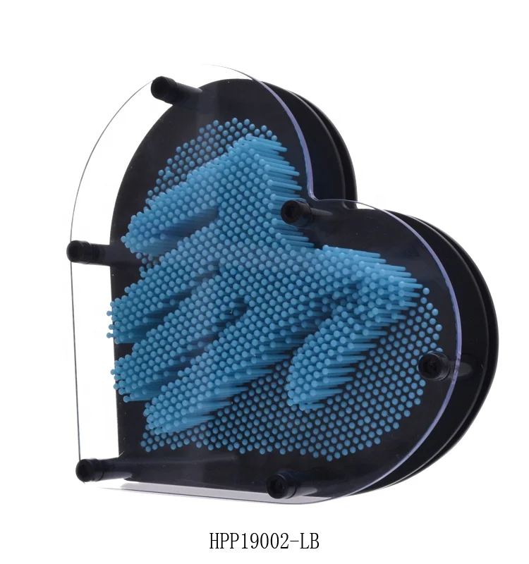 
heart shape plastic 3D Pin Art/2020 Best Novelty Toys 