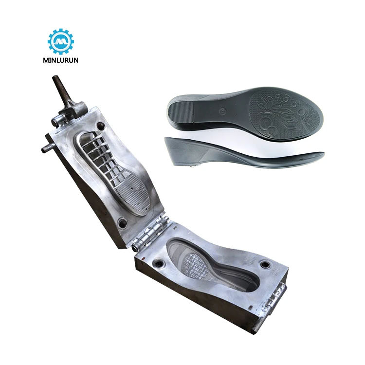 Jinjiang Mould Maker Good Aluminium Safety Shoe Hot Selling Desma Shoes Sole Mold for Pu Outsole Molding