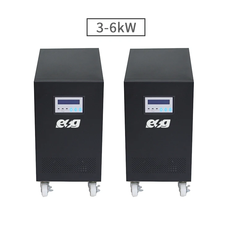 Система резервного копирования ESG ups 3000va 5000VA 6000VA UPS низкочастотный однофазный инвертор постоянного тока в переменный ток с резервным аккумулятором 6000WH