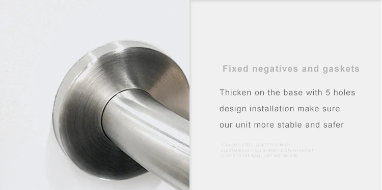 Отель из нержавеющей стали анти-скольжения Туалет подлокотник железнодорожных аксессуары из нержавеющей стали U форма поручень для людей с ограниченными возможностями