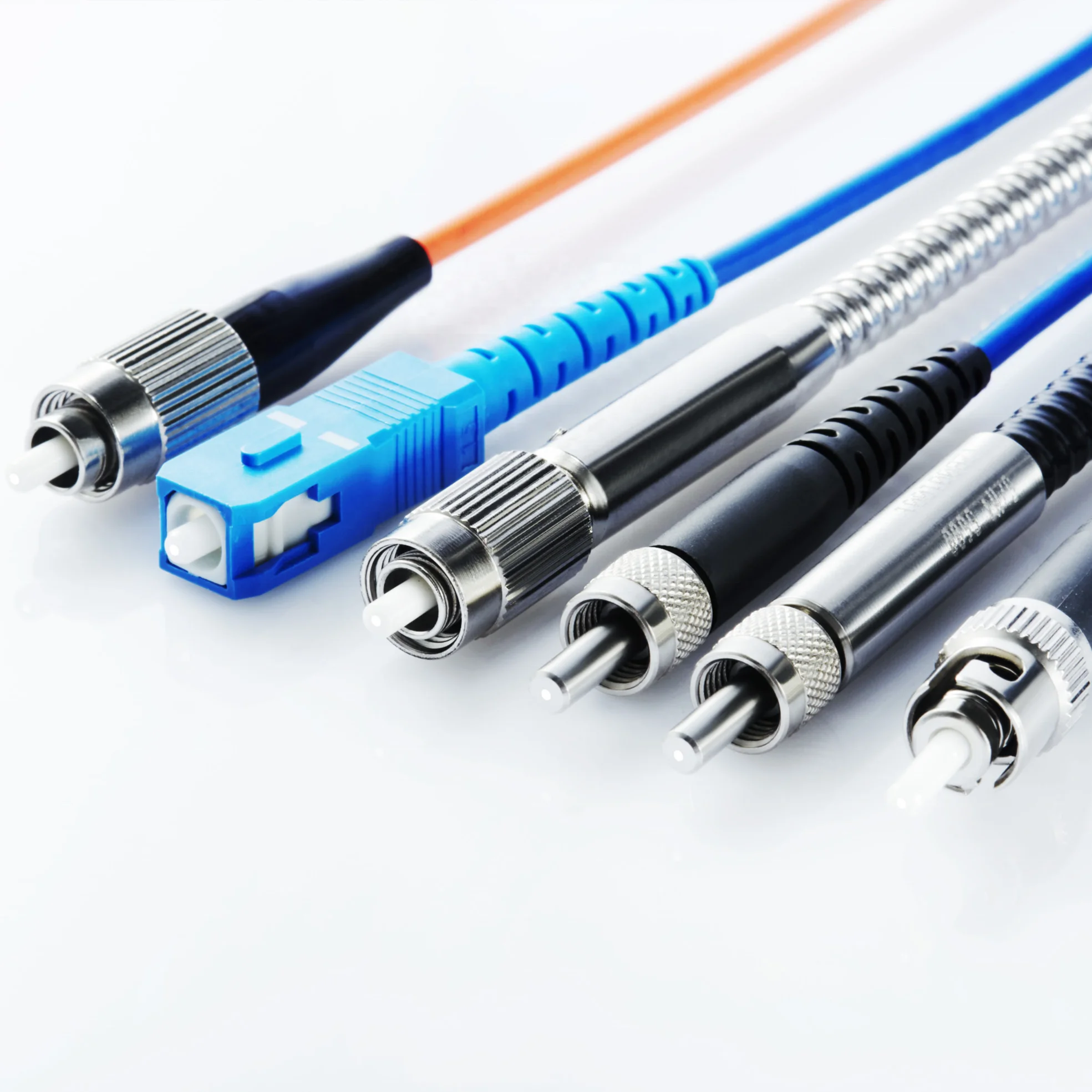 High Power Bare Optical Fiber VIS-NIR SMA/SC/PC/UPC/APC for Laser Transmission