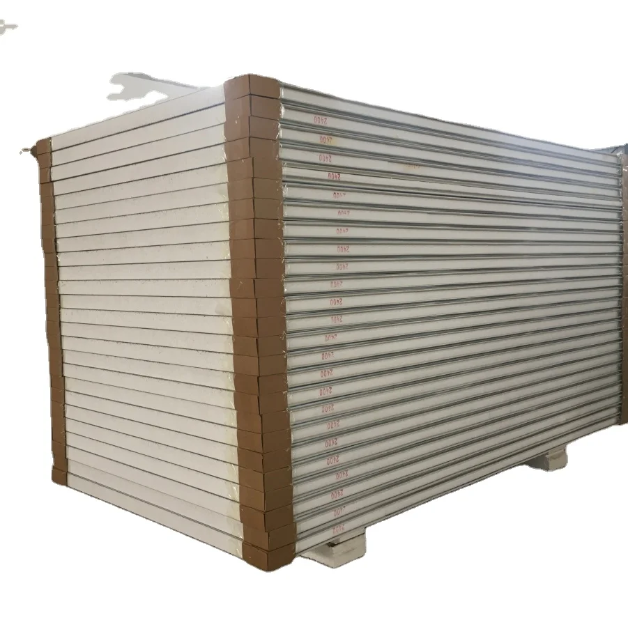 Теплоизолированные сборные сэндвич-панели из пенополистирола и цемента для внутренних внешних