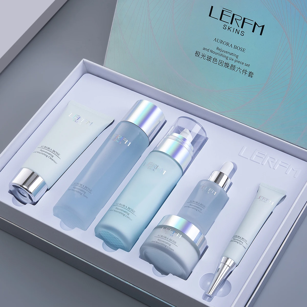 Уход за кожей Аврора обновление ухода набор с логотипом oem odm услуга бесплатный образец
