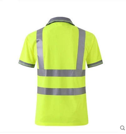 high quality orange or yellow shirt workwear hi vis shirt