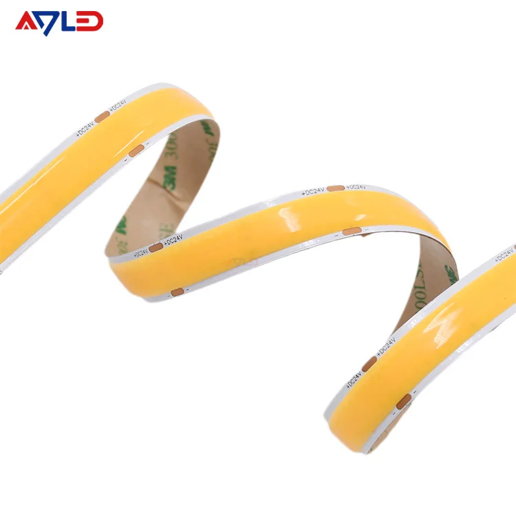 Новый продукт высокой плотности 15 мм 3 года гарантии 960led/m COB светодиодные полосы света 2700k 6500k 4000k DC24V
