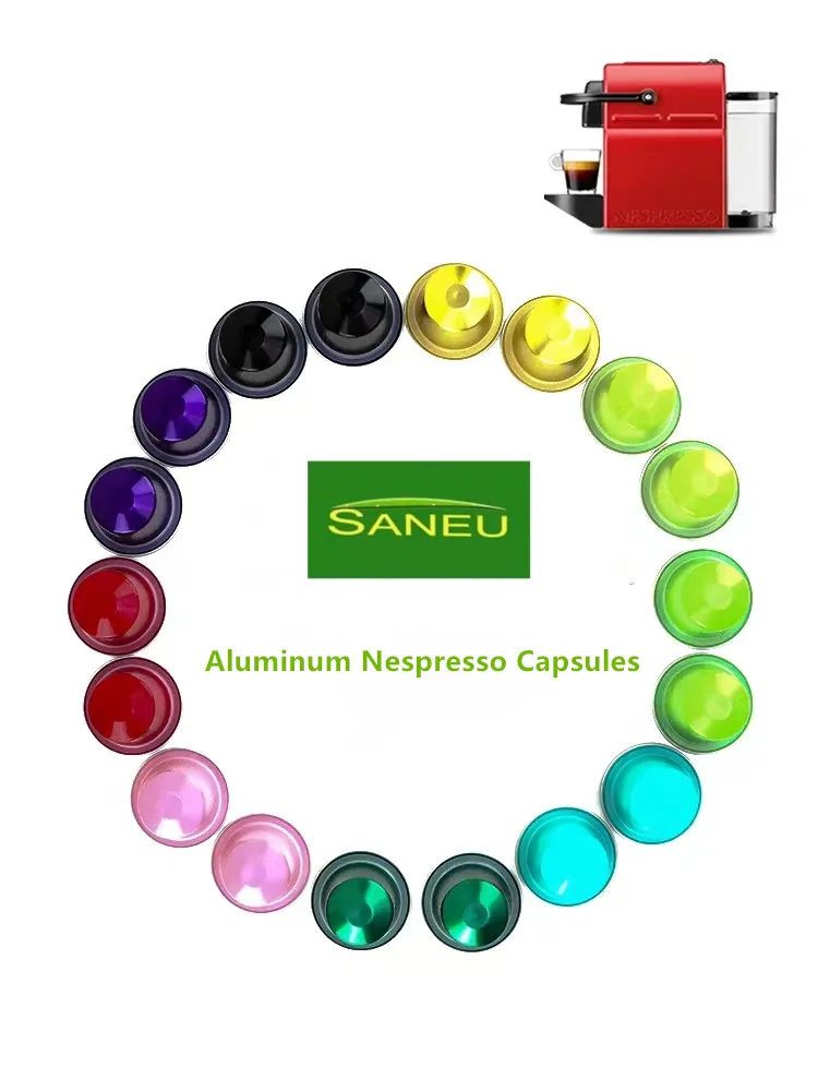 2023  5g 15ml Nespresso Capsules Empty Coffee Capsule Aluminum Foil Lid Capsula De Cafe Storage Good Price