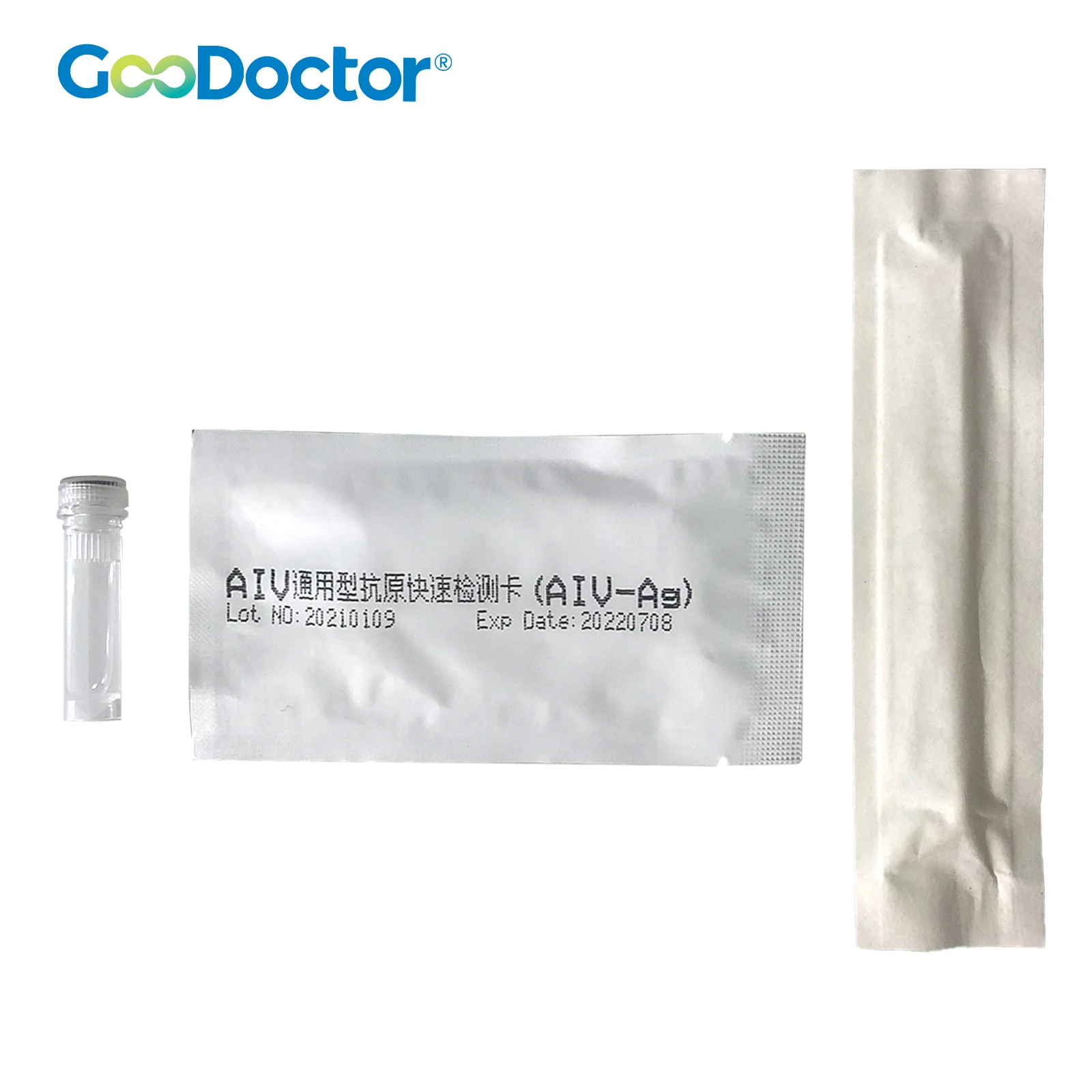GooDoctor, более 99.9% точности, антиген, тайфуидная лихорадка, быстродействующий противовирусный грипп Ag, тест-комплект A / B