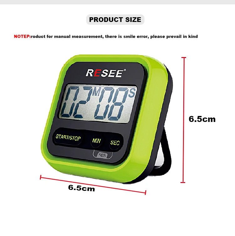 Resee Large Lcd Kitchen Cooking Digital Timer Countdown Washing Machine Digital Timer