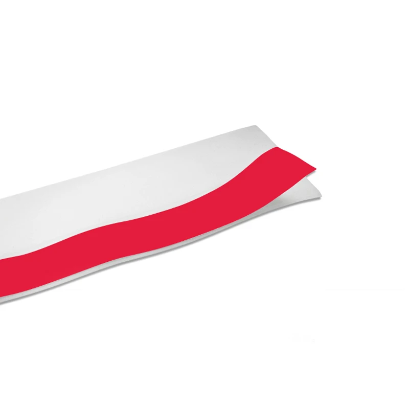 Self adhesive soundproof and windproof sealing strip at the bottom of the bedroom door