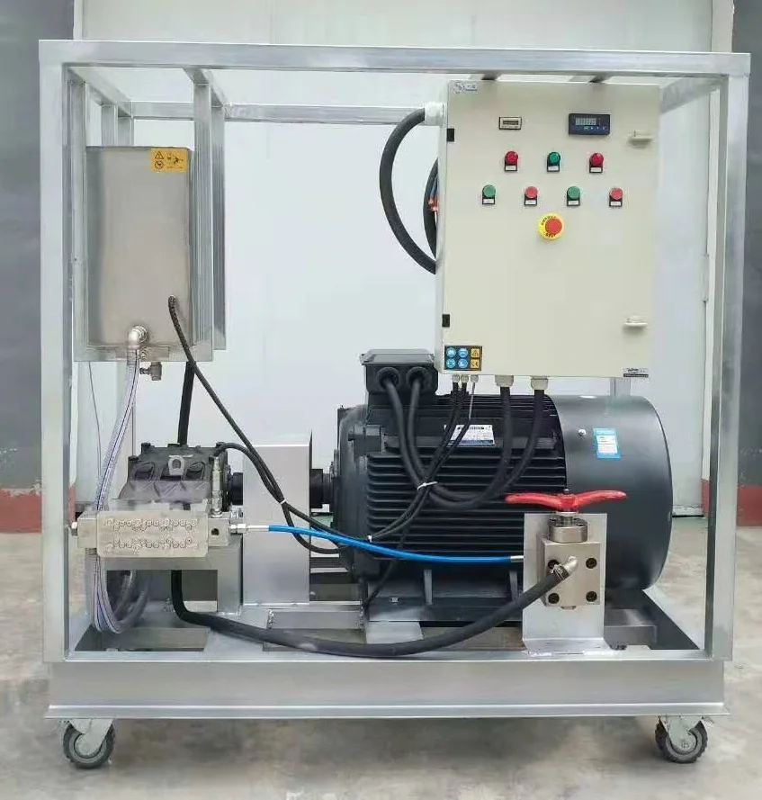 37KW 800bar 23LPM Multifunction Remove Paint And Rust Industrial Heavy Duty High Pressure Washer Water Jet Pump Cleaning Machine