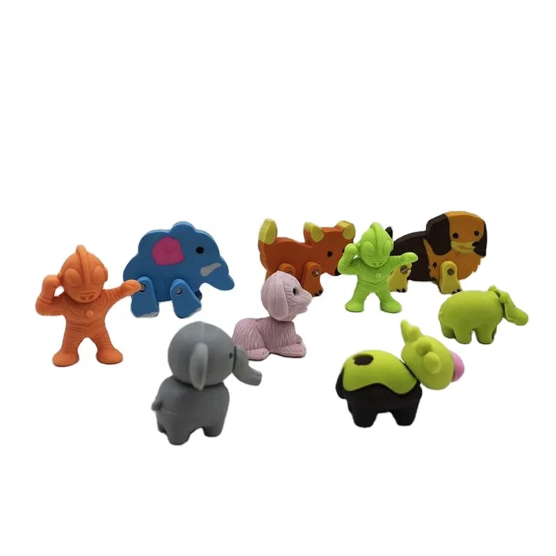 Персонаж на заказ, 3d волшебный ластик для карандашей, резинка для школы