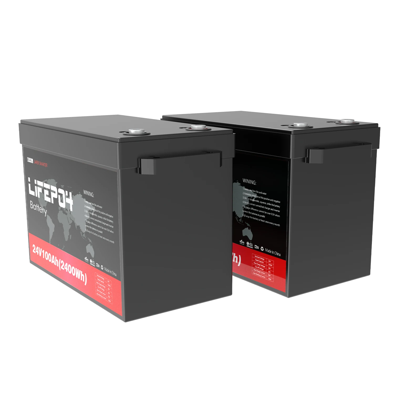 DERUN 12V 24V 100AH 200Ah Lifepo4 литий-ионный аккумулятор BMS для литий-ионного аккумулятора жилых помещений