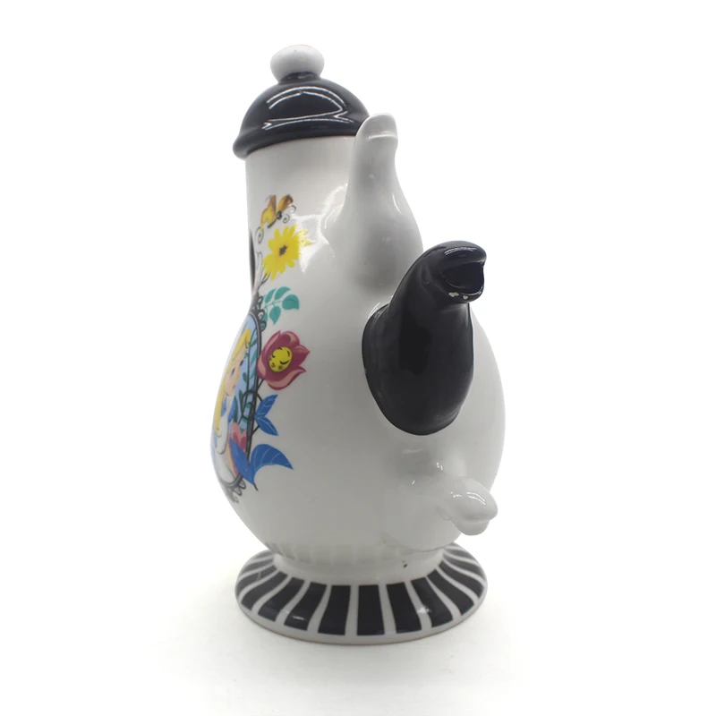 Beauty and the Beast Porcelain Coffee and Tea Set Luxury Ceramic Cup Pot Cartoon Tea Sets with Teapot