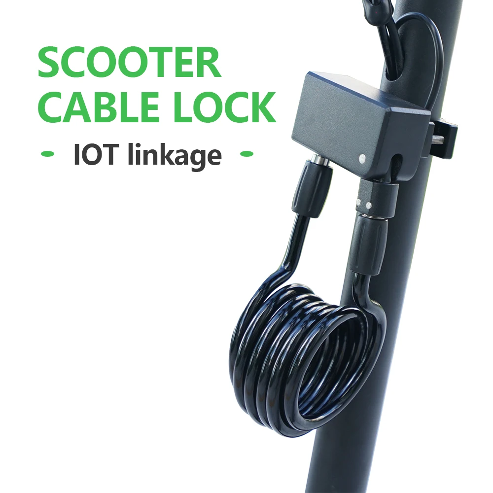 Smart Lock E Scooter Chain Lock With IOT Control Anti-theft Sharing Electric Scooter Lock