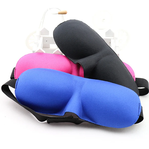 Частная этикетка с логотипом 3d черный спальный маска для глаз memory foam обычай Контурные eyemask sleepmask