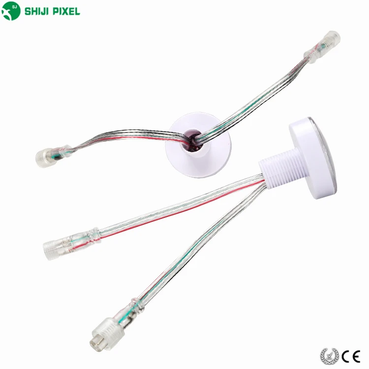 24 В 45 мм 6 светодиодов RGB UCS2903 UCS1903 полноцветная светодиодная пиксель для аттракционов колесо обозрения