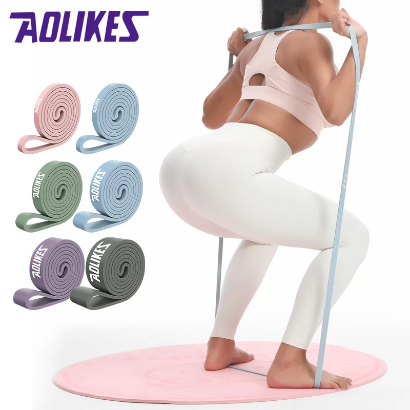 Aolikes #3612 эластичная резиновая латексная мини-лента для занятий спортом