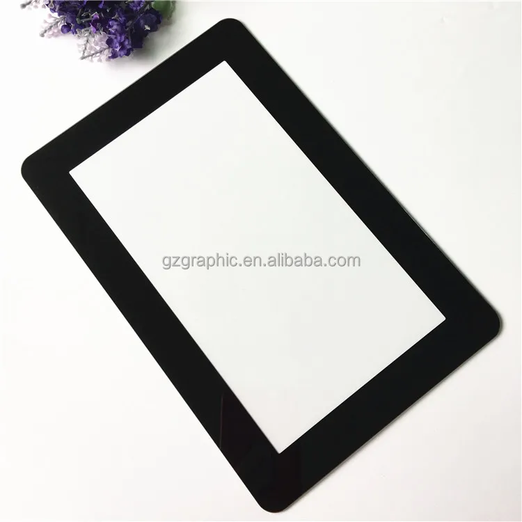 Glass factory customized 22 inch customized displays led tv front screen glass panel