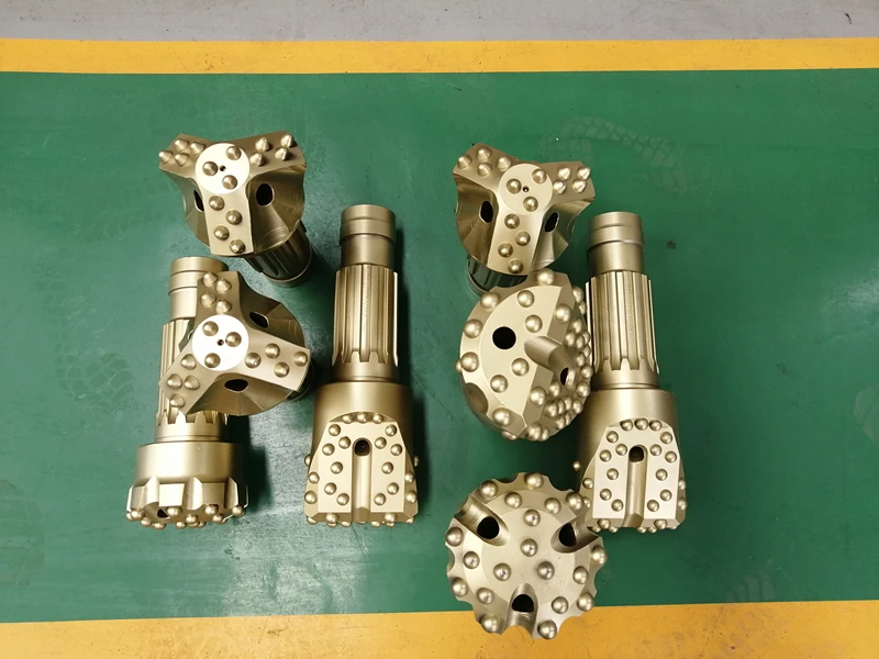 SPM DHD 350 360 3 4 5 6 inch  dth hammer  cobalt chamfering drill bit set