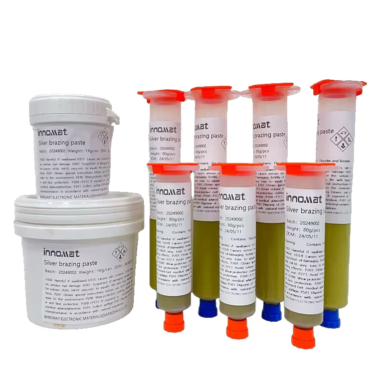 INNOMAT YM-Ag50CuZn Silver flux brazing/soldering/welding flux paste bottle