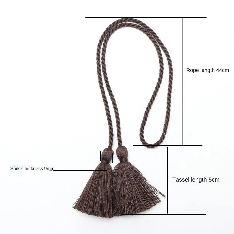 Multi-color optional polyester cotton54cmDouble-headed tassel Clothing accessories tassel tassel for spot supply long fringe