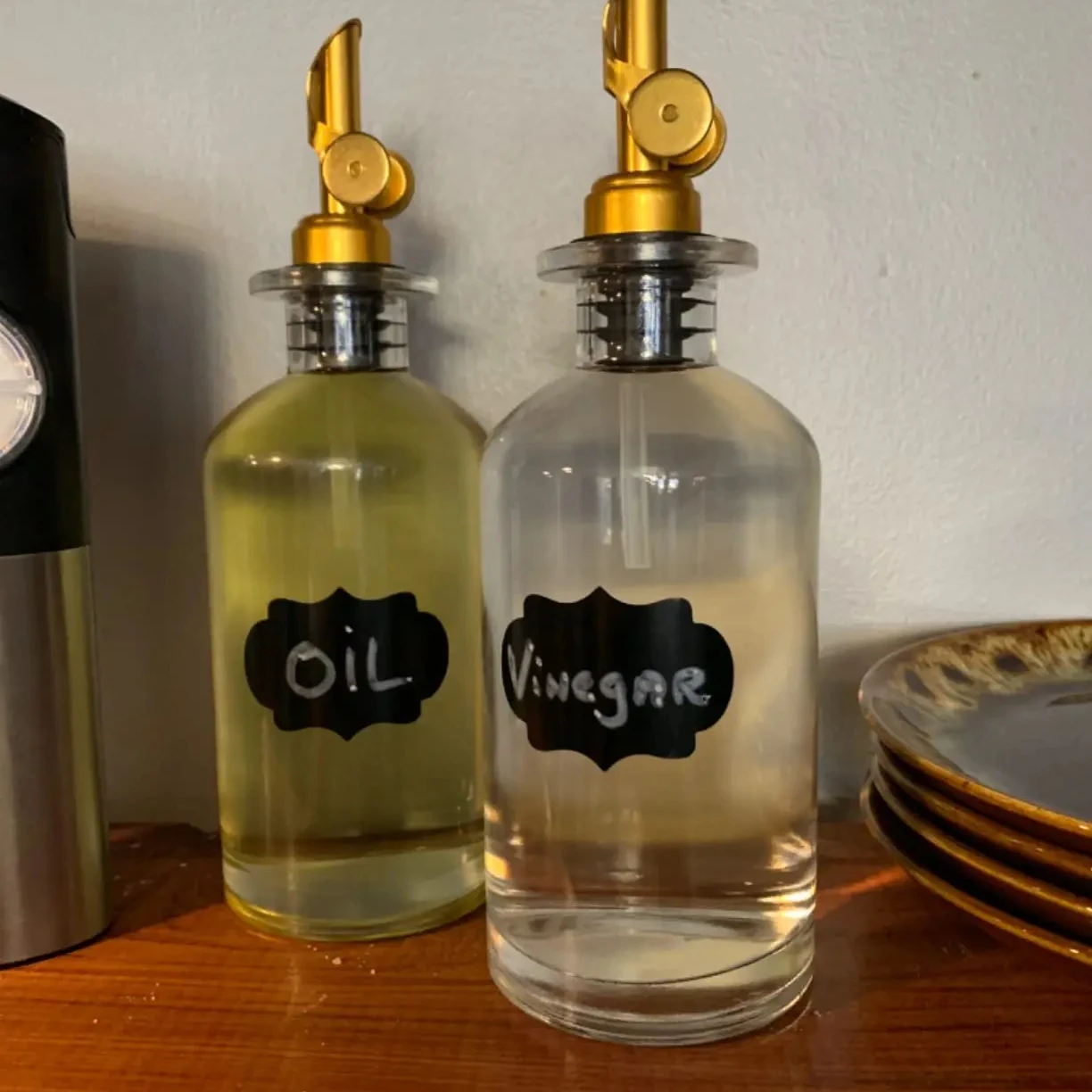 500 мл Золотой кофейный сироп насос диспенсер стеклянная бутылка для кофейного бара