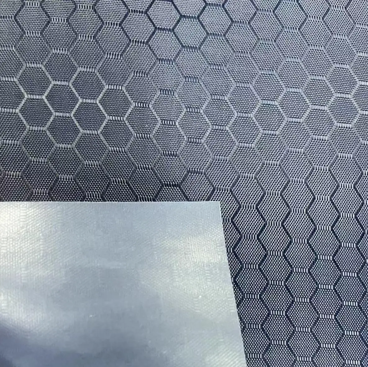 420D jacquard fabric with pvc coating