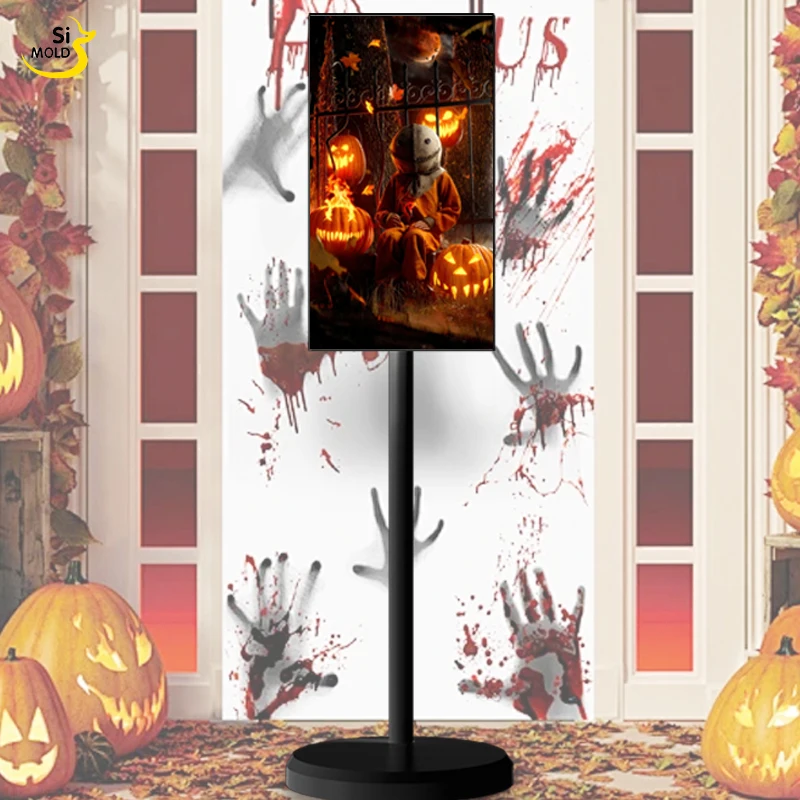 21 5/27/32 дюймов Happy Halloween подарок беспроводной сенсорный экран Led TV Android монитор со встроенным 5 или 9H автономной работы