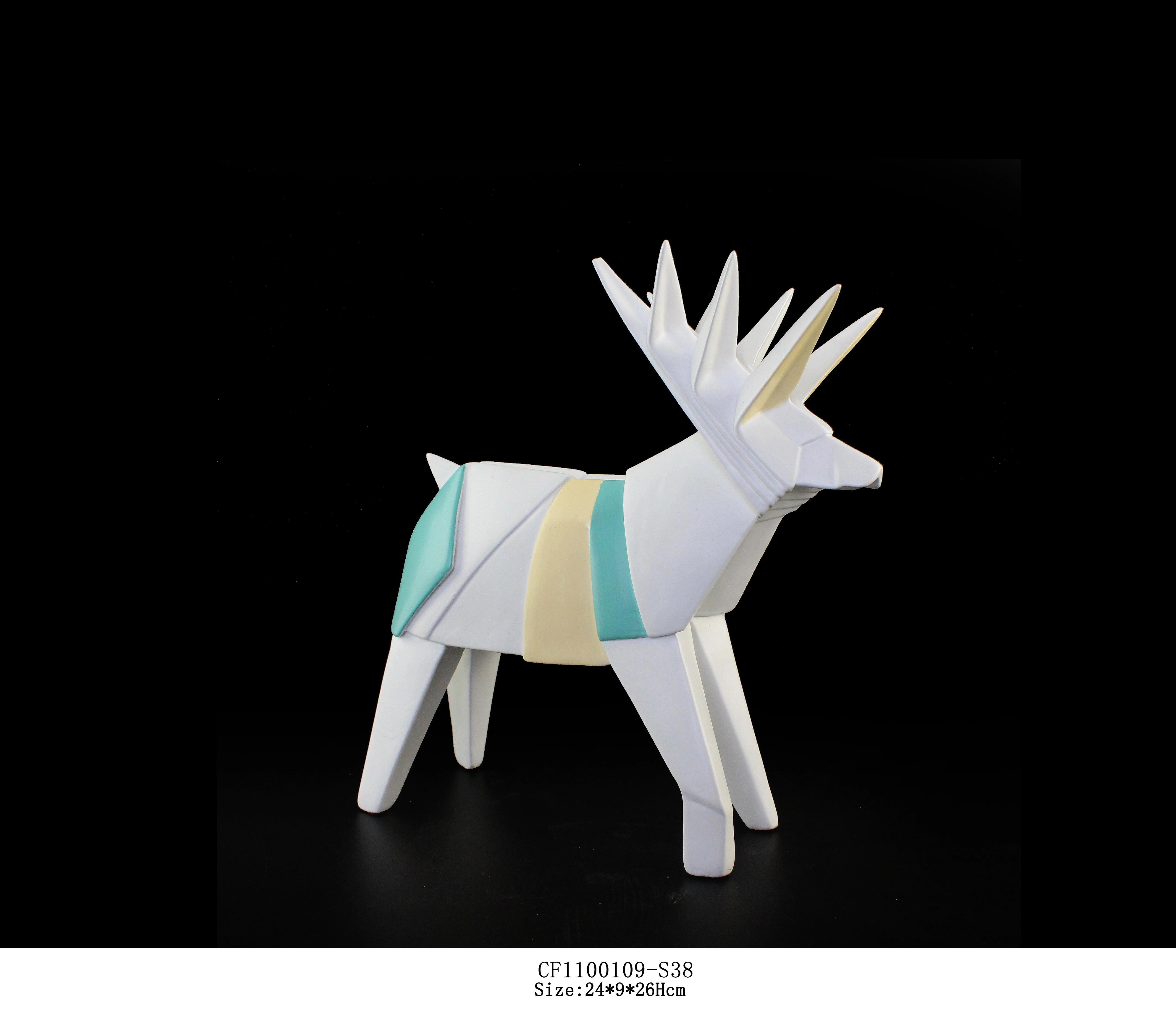 Wholesales Hand-made Resin Animals Rabbit Camel Horse Pig Object Statue For Indoor Decor