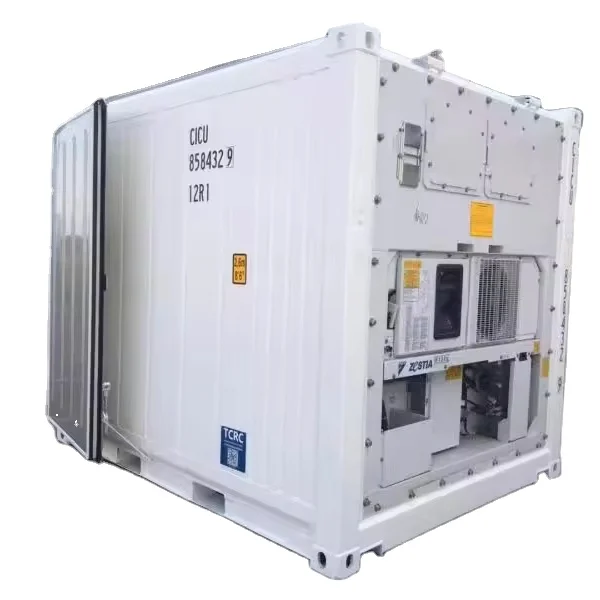 10ft 20ft 45ft 53ft  Brand New refrigerated container flat floor super reefer shipping container with man door