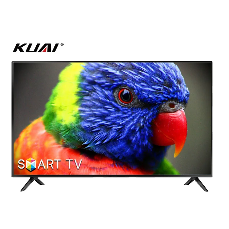 OEM Brand Factory Wholesale LED 65 inch Smart Tv 4k Slim QLED Android Television Lcd 32/43/50/65 Flat Screen Tv Plasma