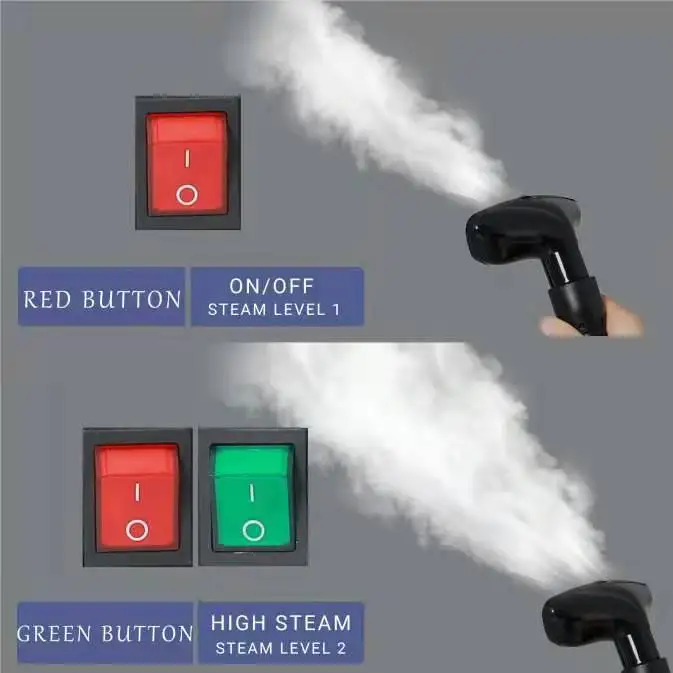 2021 hot sale home appliance TRAs steamer professional use  1800W  copper heater  large capacity  garment steamer