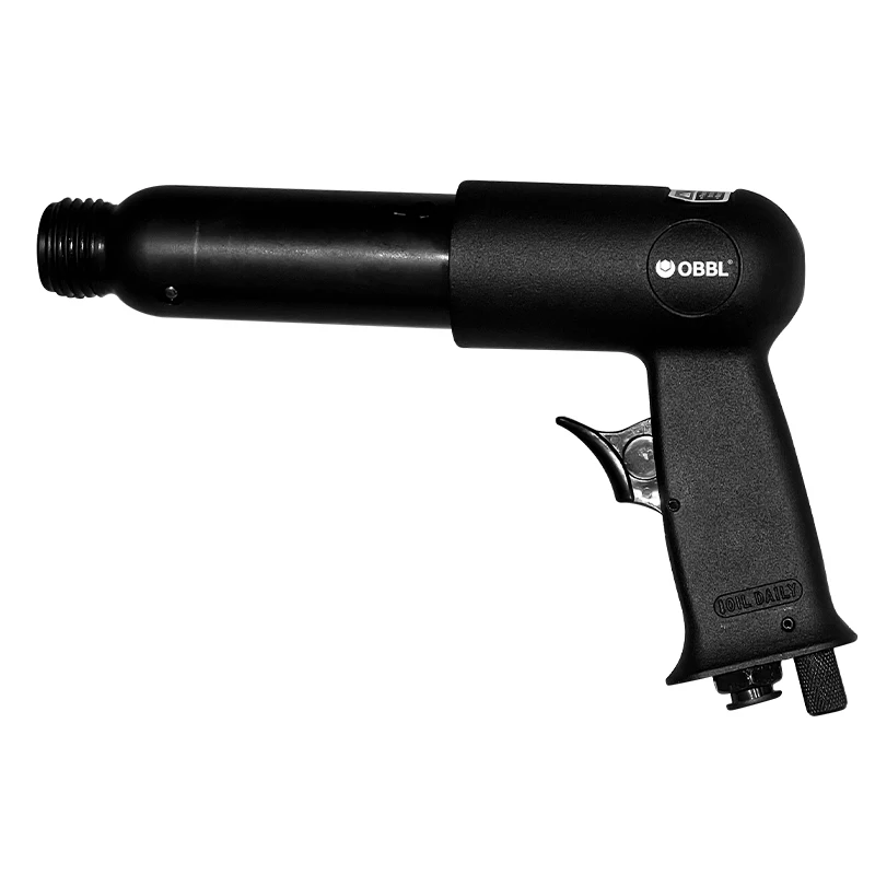 OBBL Heavy Duty 250mm Air Hammer Chisel Tool Kit Set Pneumatic Gun with 5 Chisel